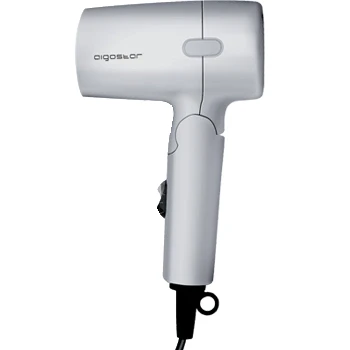 Imagen de Aigostar Secador de Pelo Viaje con Mango Plegable, Portátil, Protección Seguridad, 2 Velocidades y Ajustes Temperatura Gale