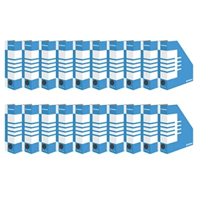 Imagen de OFFICER PRODUCTS DONAU 7649001FSC 10 Archivador de cartón (20 unidades), color azul