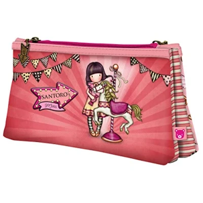 Imagen de Santoro, Portatodo Doble Gorjuss Fairground Carousel 115X215X50Cm Unisex niños, Multicolor, Talla única