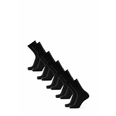 Imagen de DANISH ENDURANCE Calcetines Lana Merino Clásicos, Traspirables, Trabajo Hombre y Mujer, 3 5 Pack Negro 43 47