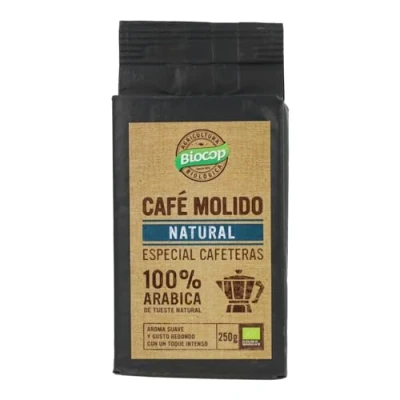 Imagen de Biocop Cafe Molido 100 Arabica 250 g 200