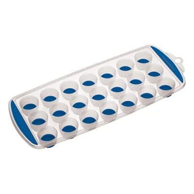 Imagen de COLOURWORKS Bandeja Flexible para Cubitos, Azul, 29.9x11.9x2.5 cm
