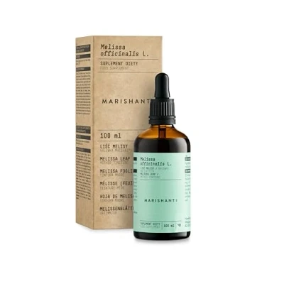 Imagen de Melissa (Melissa Officinalis L.) Tintura madre sin alcohol extracto líquido gotas 100ml Complemento alimenticio Marishanti 100% Natural y Vegano
