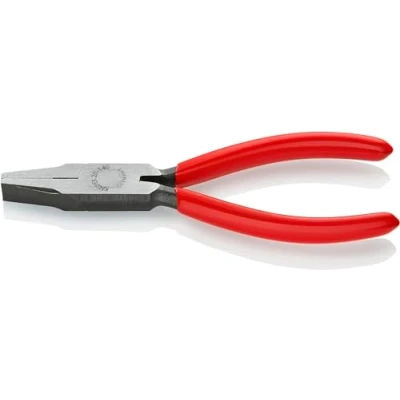 Imagen de Knipex Alicate de boca plana negro atramentado, recubiertos plástico 140 mm 20 01