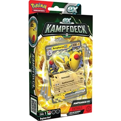 Imagen de Pokémon Sammelkartenspiel Cubierta de Combate, Color ampharos ex (290 45500)