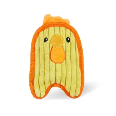 Imagen de Outward Hound Invincibles Minis Juguete con Sonido para Perros Resistente y Duradero Pollito Amarillo XS