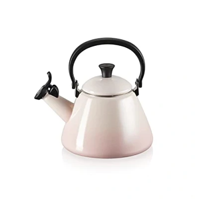 Imagen de Le Creuset Whistling Kettle Kone Shell Pink 1.6 Liter