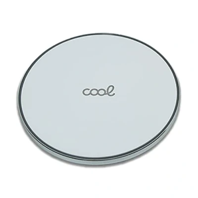 Imagen de Cargador Dock Base En Blanco Inalámbrico Qi Universal Para Smartphones (carga Rápida)