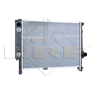 Imagen de NRF EASY FIT 507619 Radiador, refrigeración del motor Aluminio 551 405 42 con clip de émbolo Aletas soldadas BMW: 3 Berlina, Touring