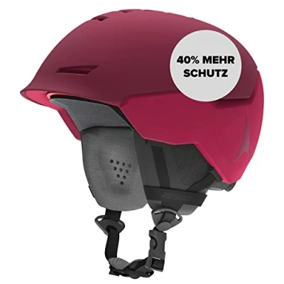 Imagen de Atomic Casco de esquí All Mountain, Unisex, Revent+ AMID, S (51 55 cm), Rojo oscuro, AN5006190S