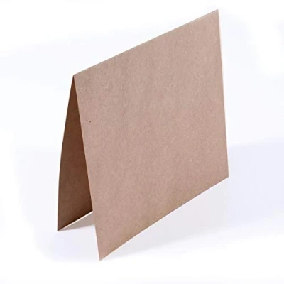 Imagen de Vaessen Creative Tarjetas Cuadradas Grandes, Marrón Kraft, Set de 25, Sobres a Juego Disponibles