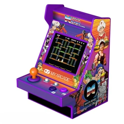Imagen de My Arcade Nano Jugador Data East Hits Mini Cabina Retro, 208 Juegos en 1