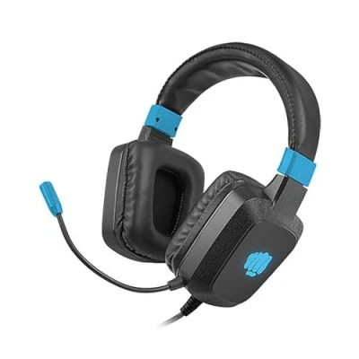Imagen de Auriculares Con Micrófono Fury Nfu 1584 Circumaurales Azul