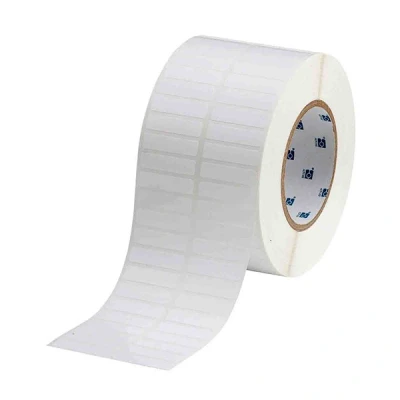 Imagen de i7100 Brady THT 147 422 10 etiqueta de poliéster blanco brillante 38,10 x 9,53 mm