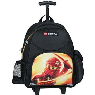 Imagen de Lego Trolley Vline Ninjago Kai Mochila Escolar, 40 cm, 18 litros, Rojo
