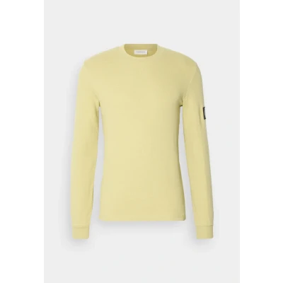Imagen de Calvin Klein Jeans Badge TEE Camiseta de manga larga, Hombre, Talla: Small, Leek green