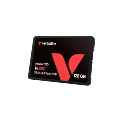 Imagen de Verbatim Vi550 Unidad de Estado sólido 2.5&quot; 128 GB Serial ATA III Disco Duro (128 GB, 2.5&quot;, 560 MB/s, 6 Gbit/s), Negro