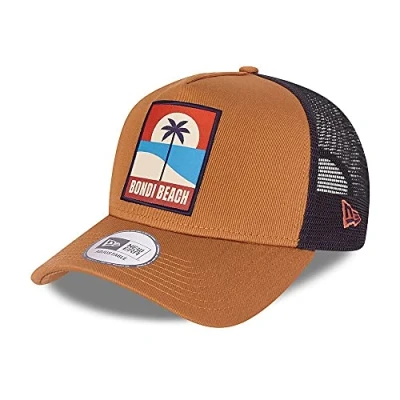 Imagen de New Era Bondi Beach Cap Trucker Sommer Strand Basecap verstellbar Kappe Braun One Size