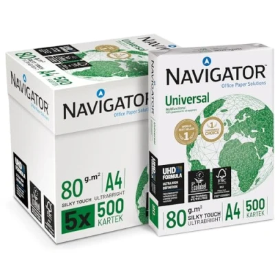 Imagen de Navigator Universal Papel multiusos para impresora A4 80gr 2500 hojas