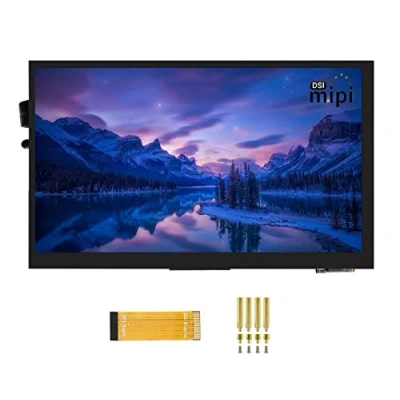 Imagen de Pantalla Táctil de 5 Pulgadas para Raspberry Pi DSI LCD 800x480 Monitor 4B 3B+ 3A+ 3B 2B B+ A+ CM3/3+ Compatible con Raspbian Ubuntu Kali WIN10 IoT RetroPie