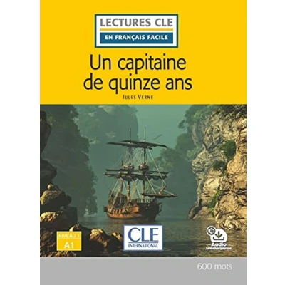 Imagen de Un Capitaine De 15 Ans Niveau 1/a1 Livre + Audio Telechargeable