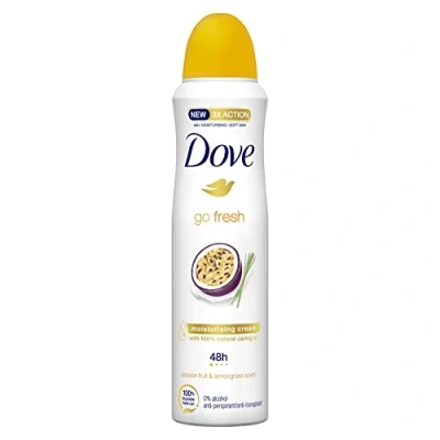 Imagen de DOVE DEODORANTE GO FRESH PASSION FRUIT &amp; LEMONGRASS SCENT 48H