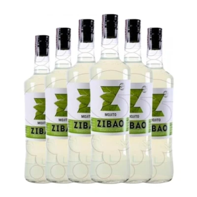 Imagen de Schnapp Zibao Mojito Botella Misil 1 L (Caja de 6 L)