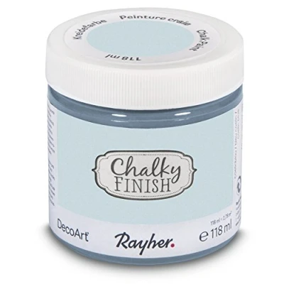 Imagen de Rayher Chalky Finish, Azul grisáceo, bote 118ml, 118