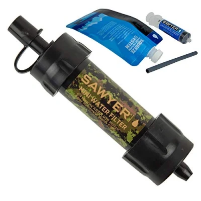 Imagen de Sawyer Sistema de filtración agua MINI, diseño camuflaje