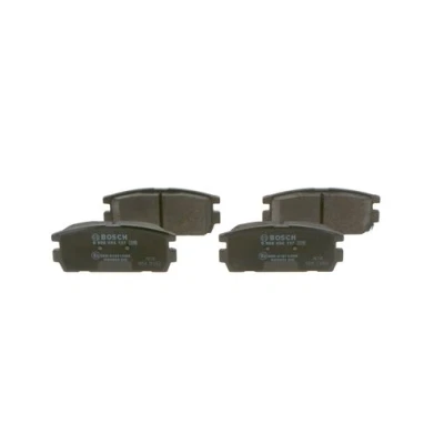 Imagen de BOSCH 0 986 494 137 Juego de pastillas freno Low Metallic con avisador acústico desgaste Chapa antichirridos HYUNDAI: Terracan