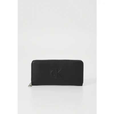 Imagen de Calvin Klein Sculpted Zip Around Wallet Na Black