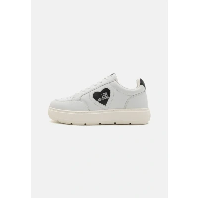 Imagen de Love Moschino BOLD Zapatillas, Mujer, Talla: 37, Bianco/nero Zapatos