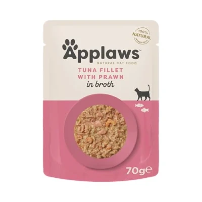 Imagen de Applaws Cat sobre 70g Atún y Gambas del Pacífico