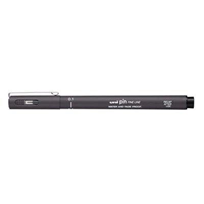 Imagen de Uni ball PIN Marcador calibrado PIN01 200 Gris oscuro 0,1mm Caja 12 Uds