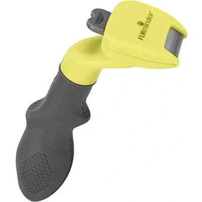 Imagen de FURminator deShedding, Tool para perros extra pequeños de pelo largo, Cepillo talla XS eliminar el suelto, Diseño mejorado
