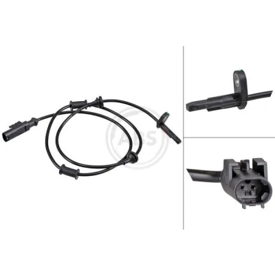Imagen de A.B.S. 32318 Sensor de ABS activo negro PEUGEOT: Boxer Furgón, Bus, FIAT: Ducato III CITROËN: Jumper II Furgoneta