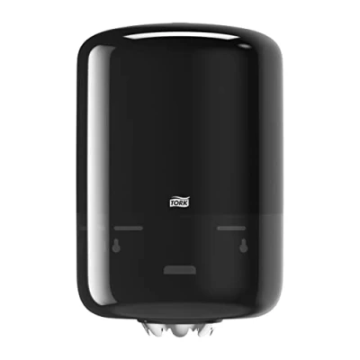 Imagen de Tork 559008 Dispensador de alimentación central Elevation, Soporte papel mecha compatible con el sistema M2, Negro