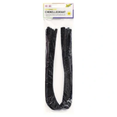 Imagen de Folia M CHENILLE 50x0.8 10 NEGRO