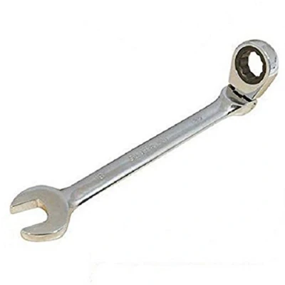 Imagen de Silverline Tools 583265 Llave combinada con carraca articulada (32 mm)