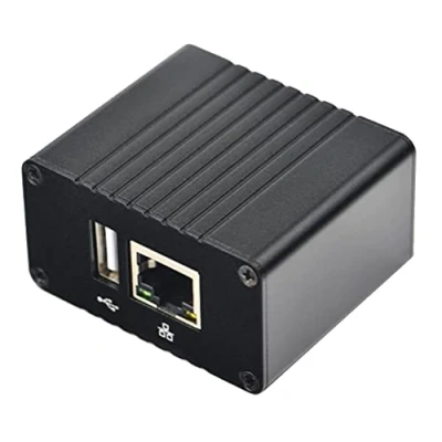 Imagen de Iegefirm Para NanoPi Neo Desarrollo + colector de refrigeración carcasa metal Allwinner H3 Core 512 MB RAM Openwrt/LEDE
