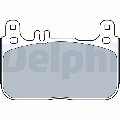 Imagen de DELPHI LP3512 Juego de pastillas freno preparado para indicador desgaste Chapa antichirridos sin accesorios MERCEDES BENZ: Clase S Berlina