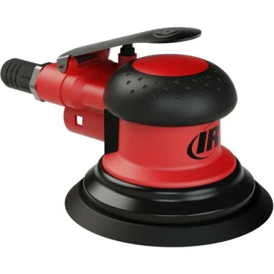 Imagen de Ingersoll Rand Lijadora Orbital Neumática 5151 6 HL, con Aspiradora, 6&quot;, Diámetro de Órbita 3/16&quot;, Almohadilla Gancho y Bucle, 1 Unidad