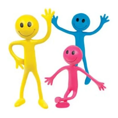 Imagen de Tobar Figura de juguete flexible con forma sonriente,