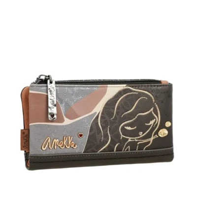Imagen de Anekke Heartbeat Large Monedero, Mujer, Talla: One Size, Black