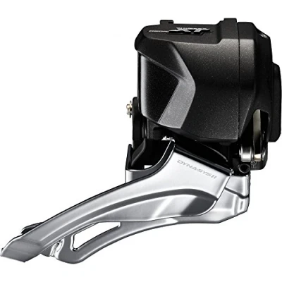 Imagen de SHIMANO COMPONENTES Deore XT Di2 Desviador Delantero, Unisex Adultos, Negro, Doublé