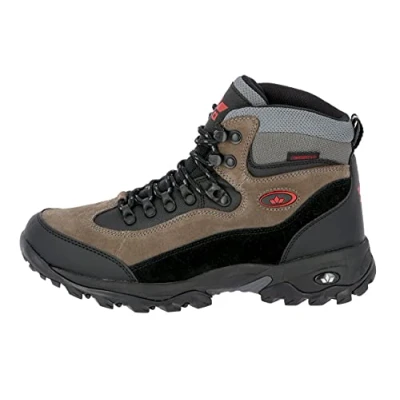 Imagen de Lico Milan, Zapatos de High Rise Senderismo Hombre, Negro (Schwarz (Schwarz/Grau/Rot), 50 EU