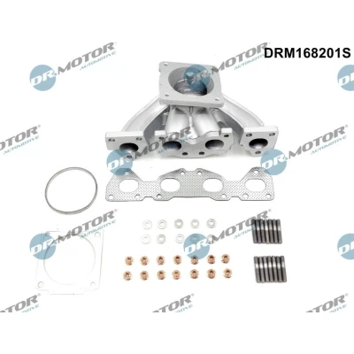 Imagen de DR.MOTOR AUTOMOTIVE DRM168201S Colectores de Escape con juntas material fijación, tornillos CITROËN: C4 Coupé, Xsara Hatchback