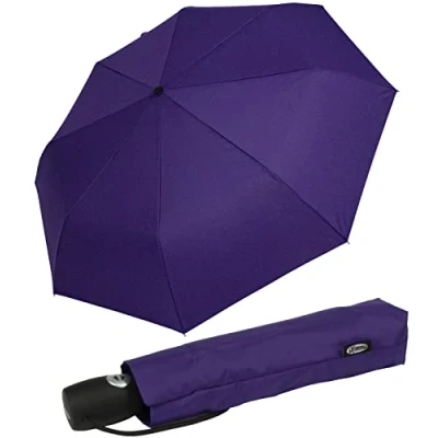 Imagen de iX brella mid class Paraguas de bolsillo ligero y sólido con función apertura cierre automáticos, Bahía, 95 cm