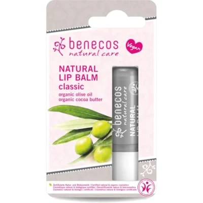 Imagen de Benecos natural beauty 93680 bálsamo labial clásico vegano, verde