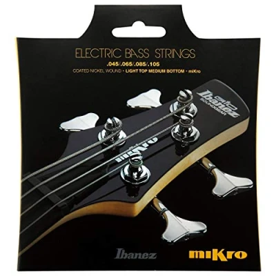 Imagen de cuerda de guitarra Ibanez micro Bass Set IEBS4CMK (Herida níquel, 045 105 para Mirko Escala